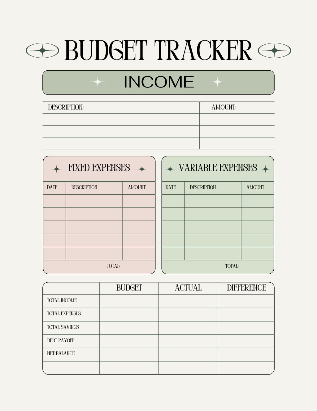 Monthly Planner