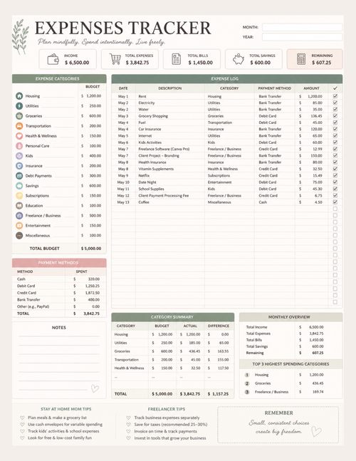Expense's Tracker