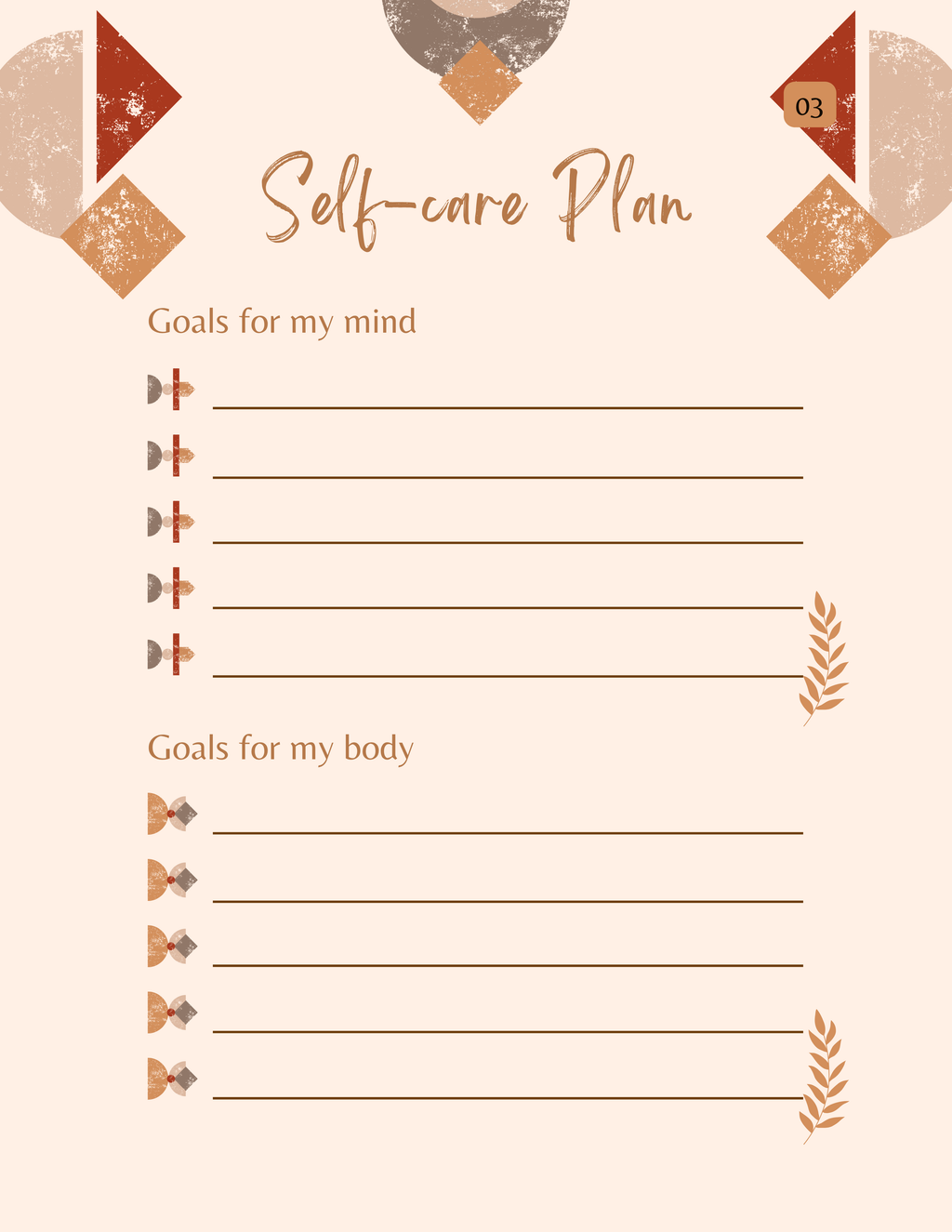 Wellness Self Care
