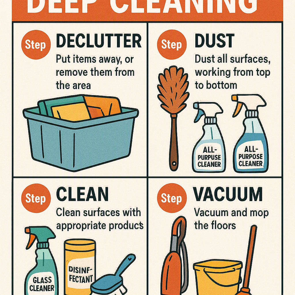 FREE Deep Clean Step-by-Step Guide
