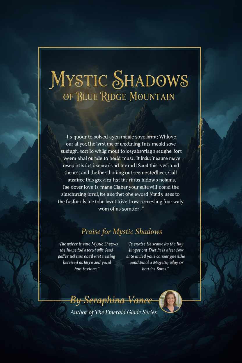 Mystic Shadows of Blue Ridge Mountain